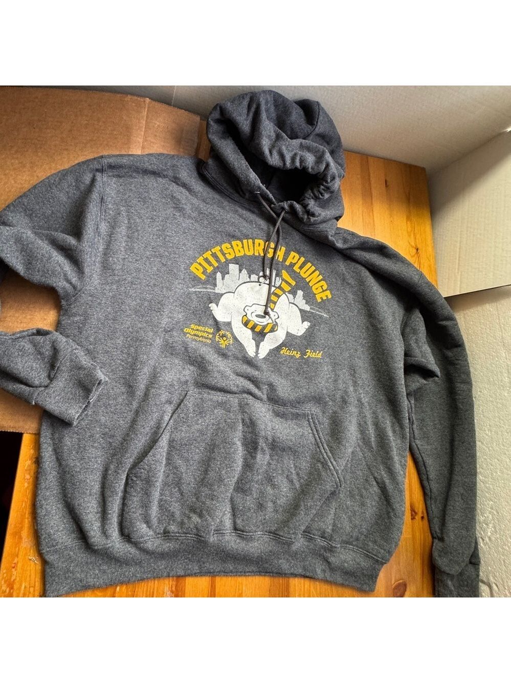 Pittsburgh plunge special Olympics pullover hoodie size XL